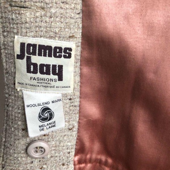 Vintage made in Canada tweed wool blend jacket - Picture 3 of 4